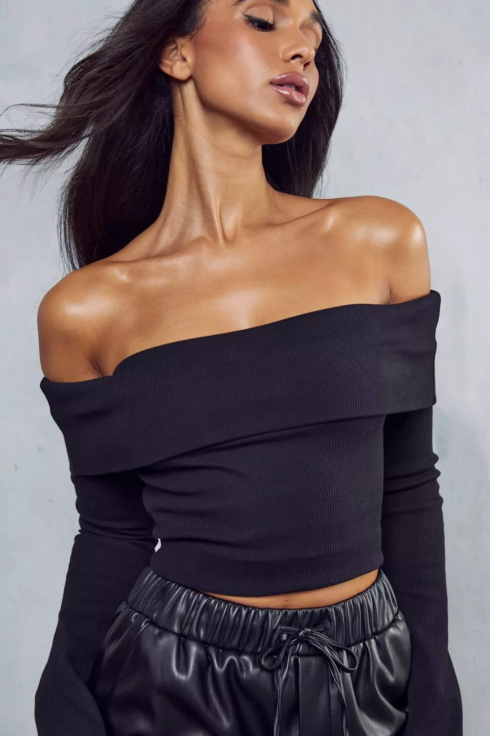 The Shoulder Long Sleeve Top | UK