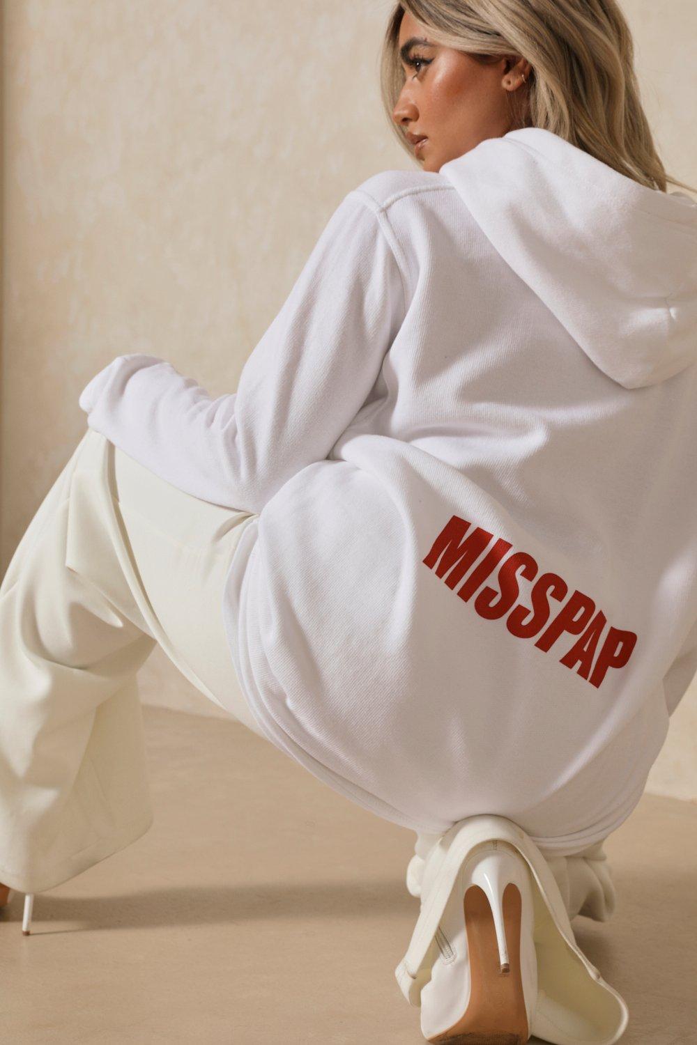 branded oversized hoodie