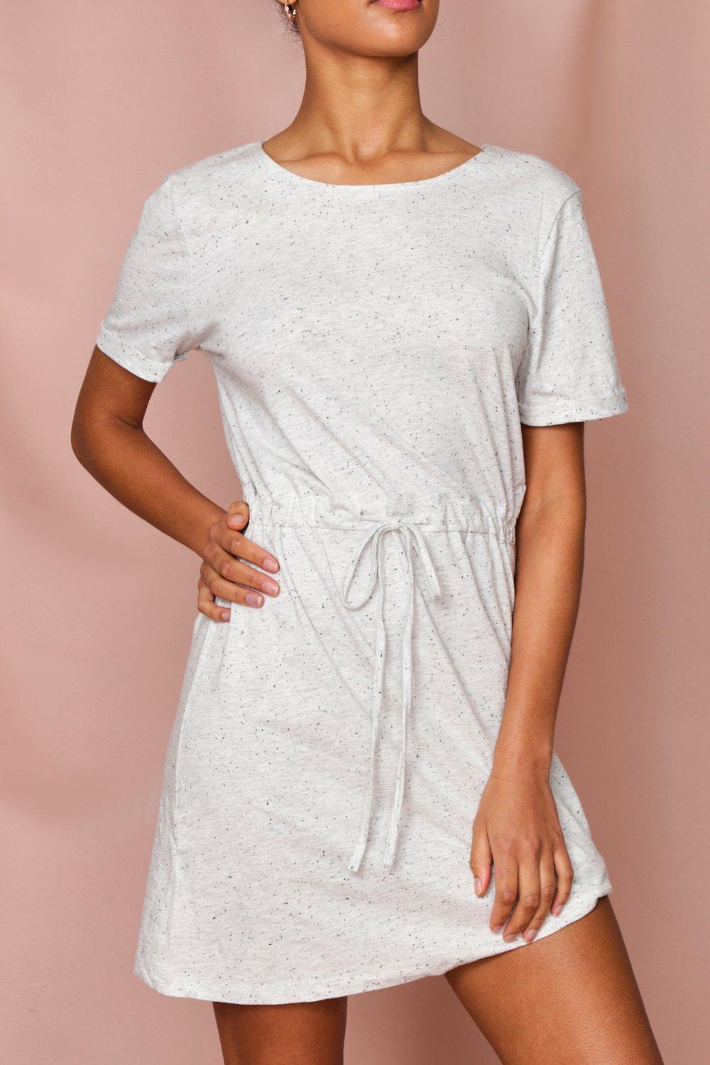 a line t shirt dress