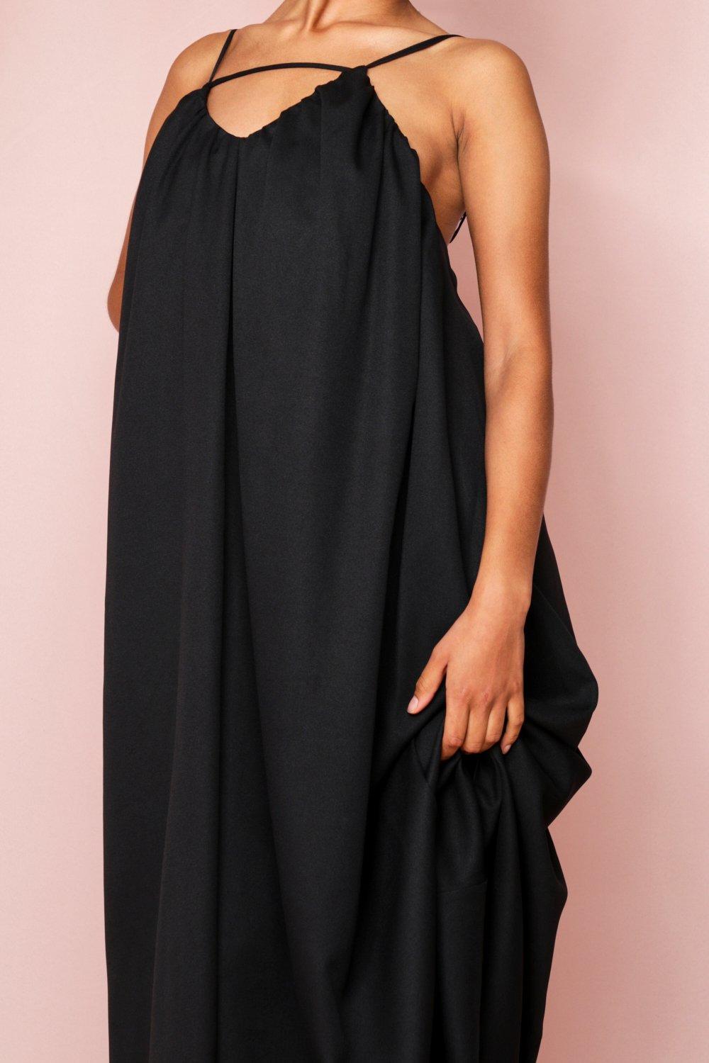 long floaty maxi dress