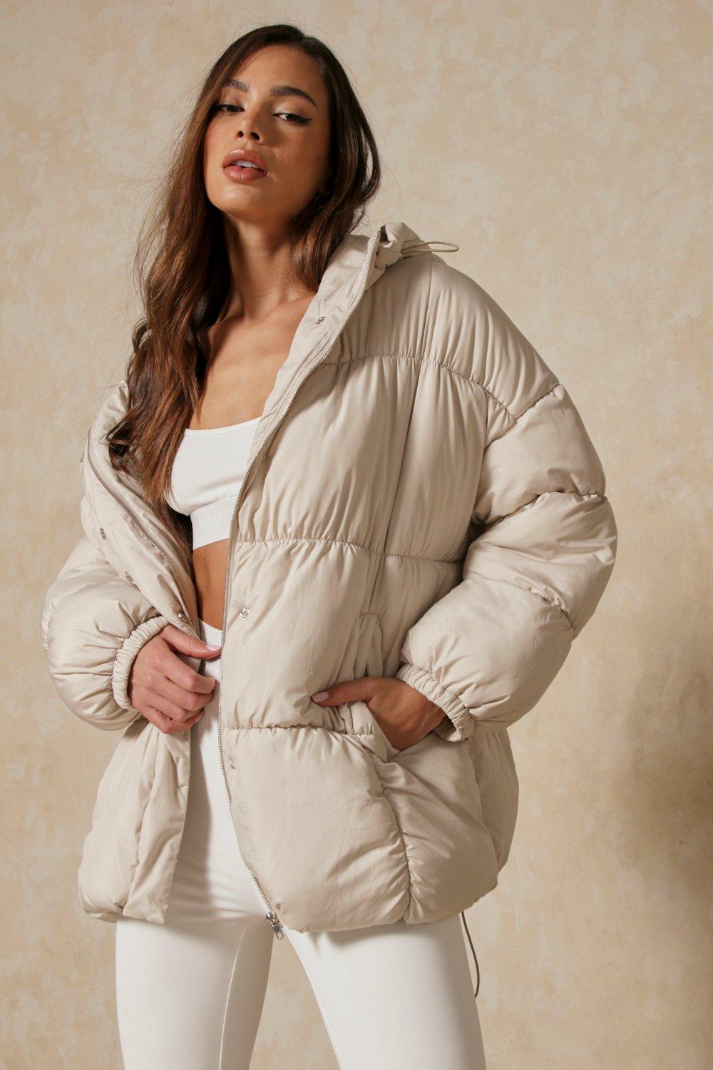 mid length oversized puffer