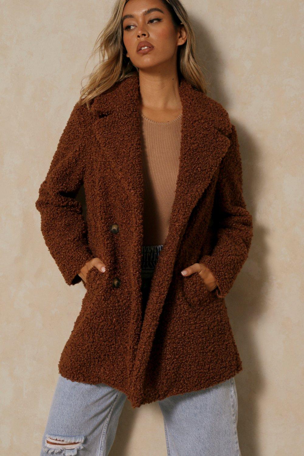 teddy coat size 24