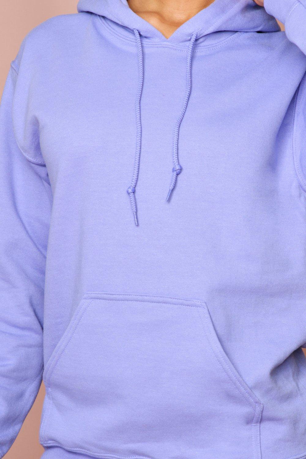 oversized lilac hoodie