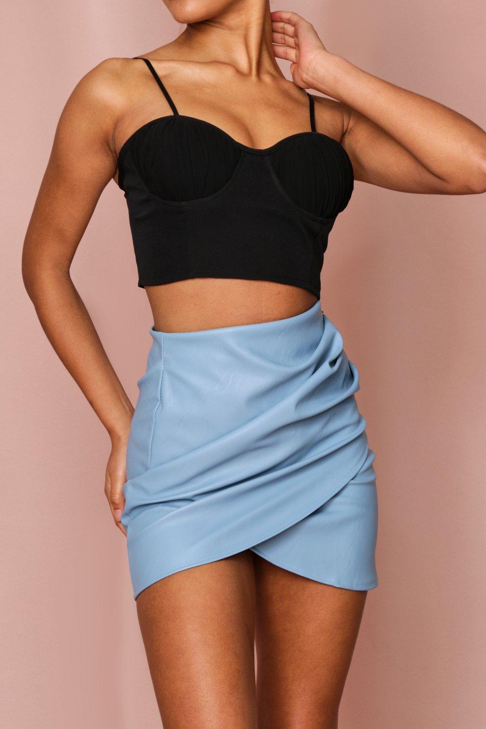 mini skirt and top 80