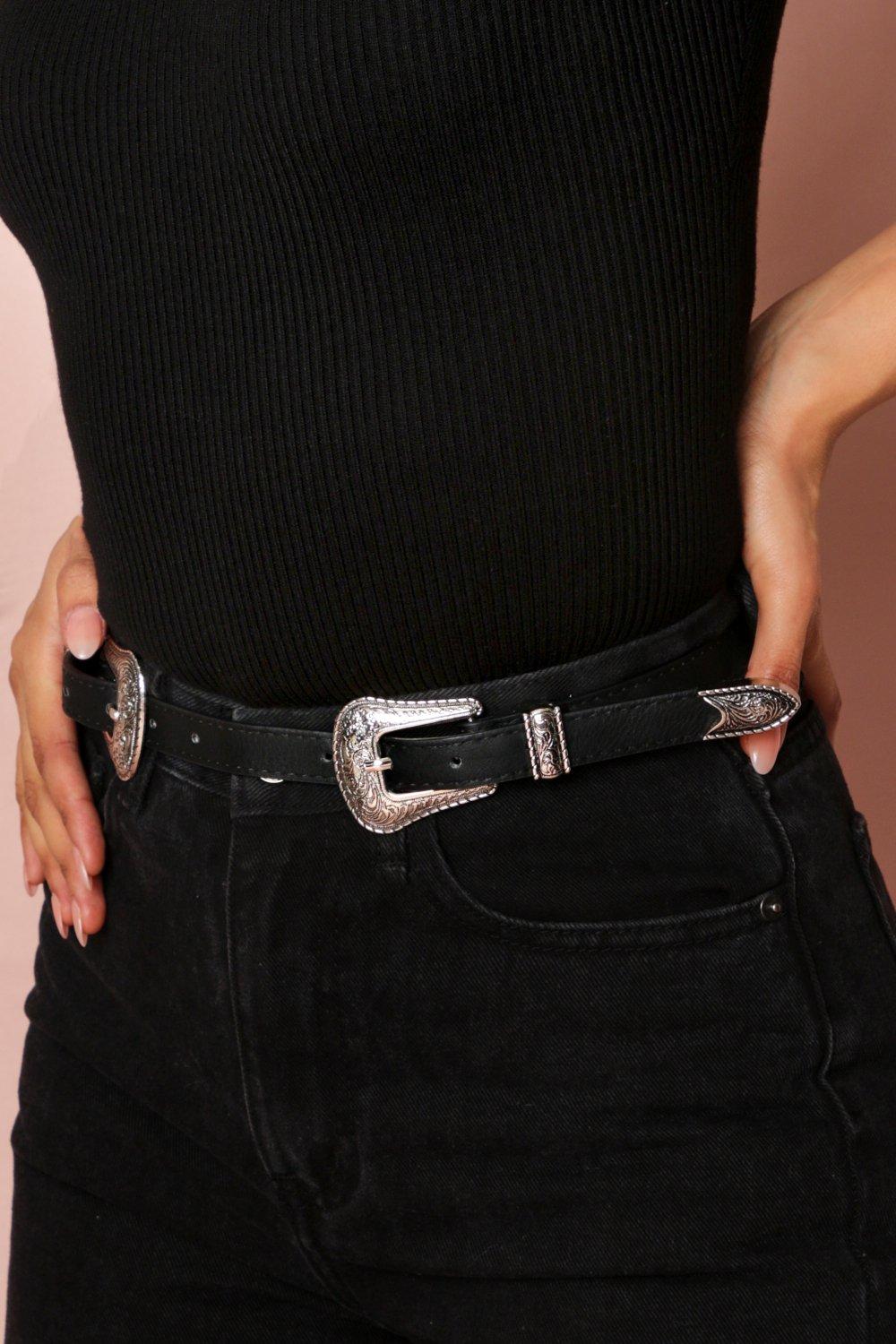 Double Buckle Belt