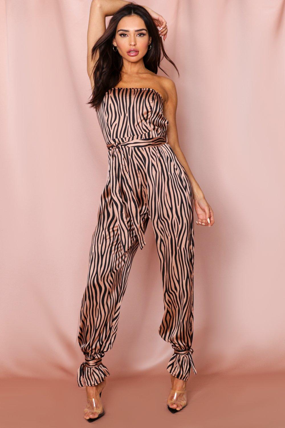 ankle tie jumpsuit