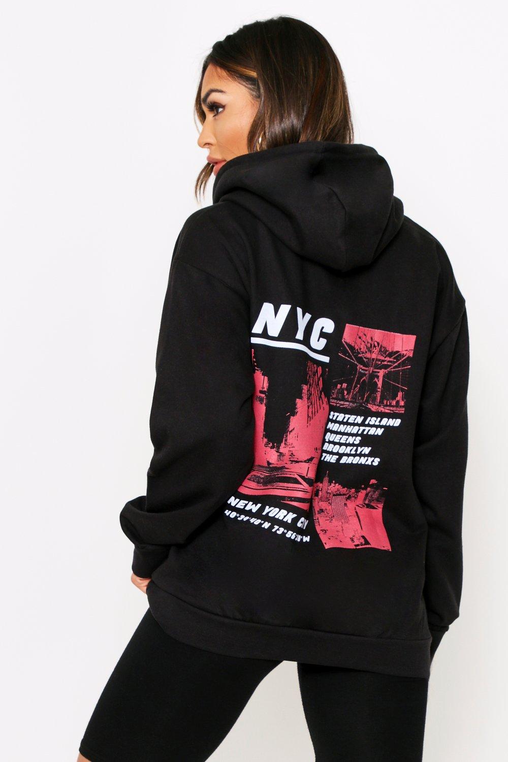 graphic oversized hoodie