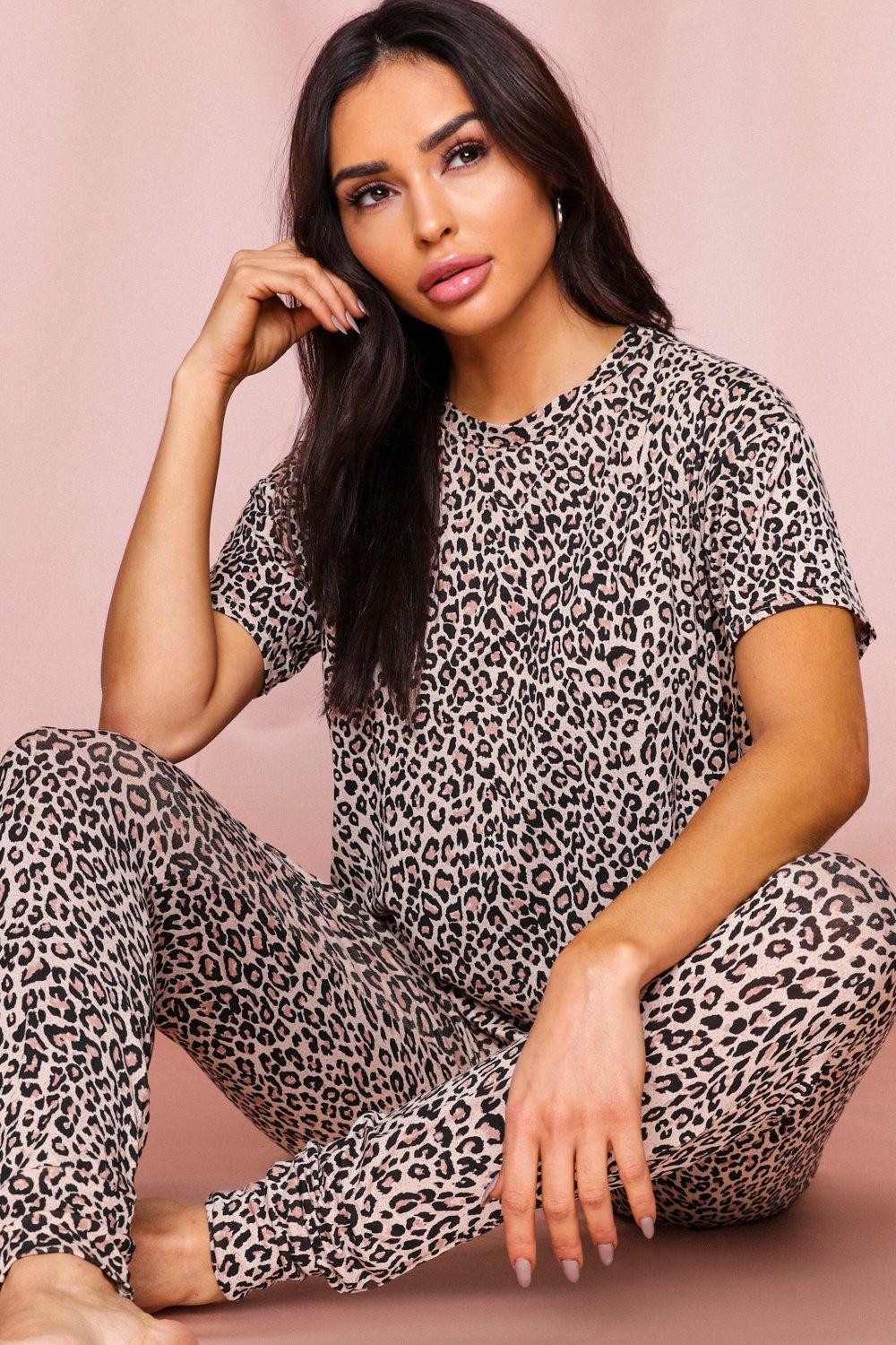 misspap leopard print jumpsuit