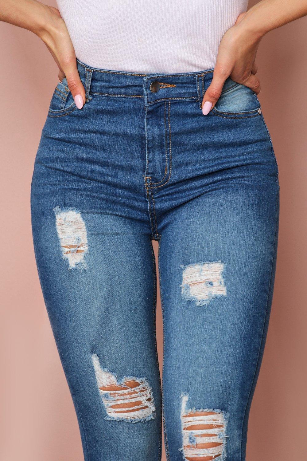 thigh slimming jeans