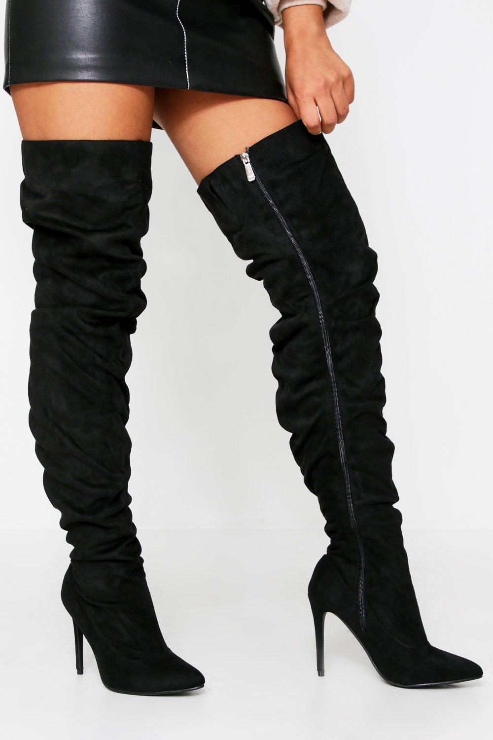 knee high boots misspap