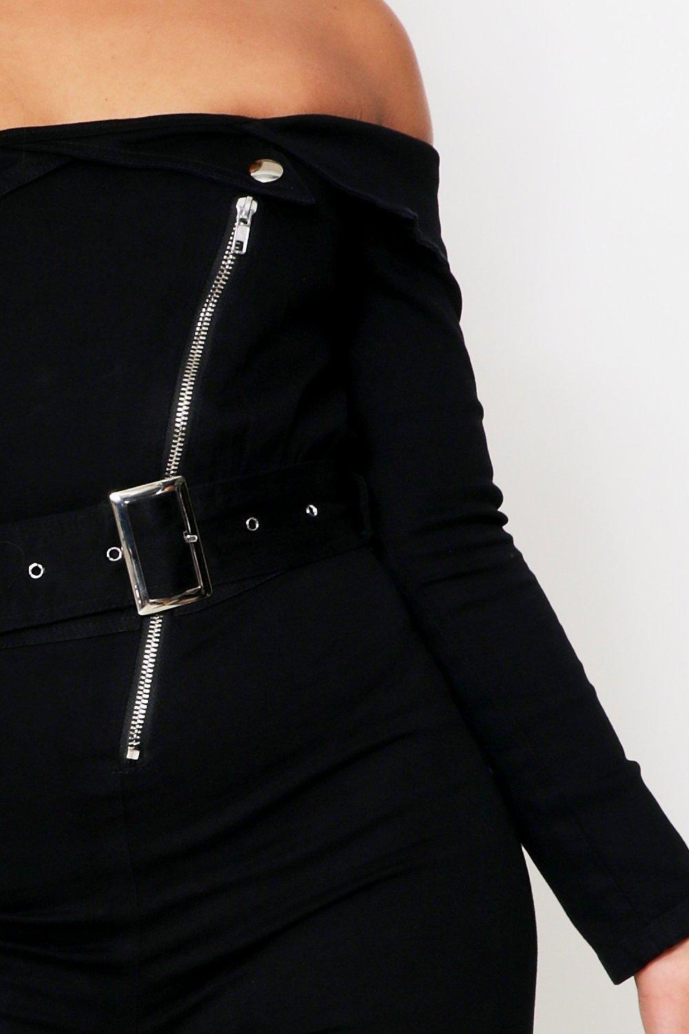 bandeau belted jumpsuit