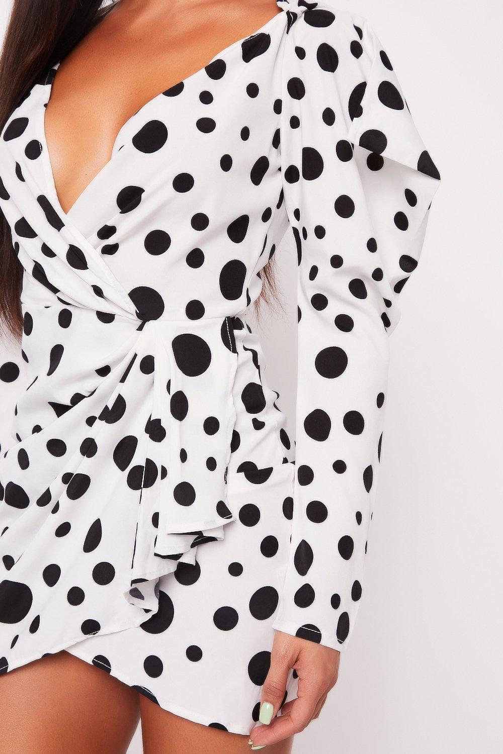 misspap polka dot dress