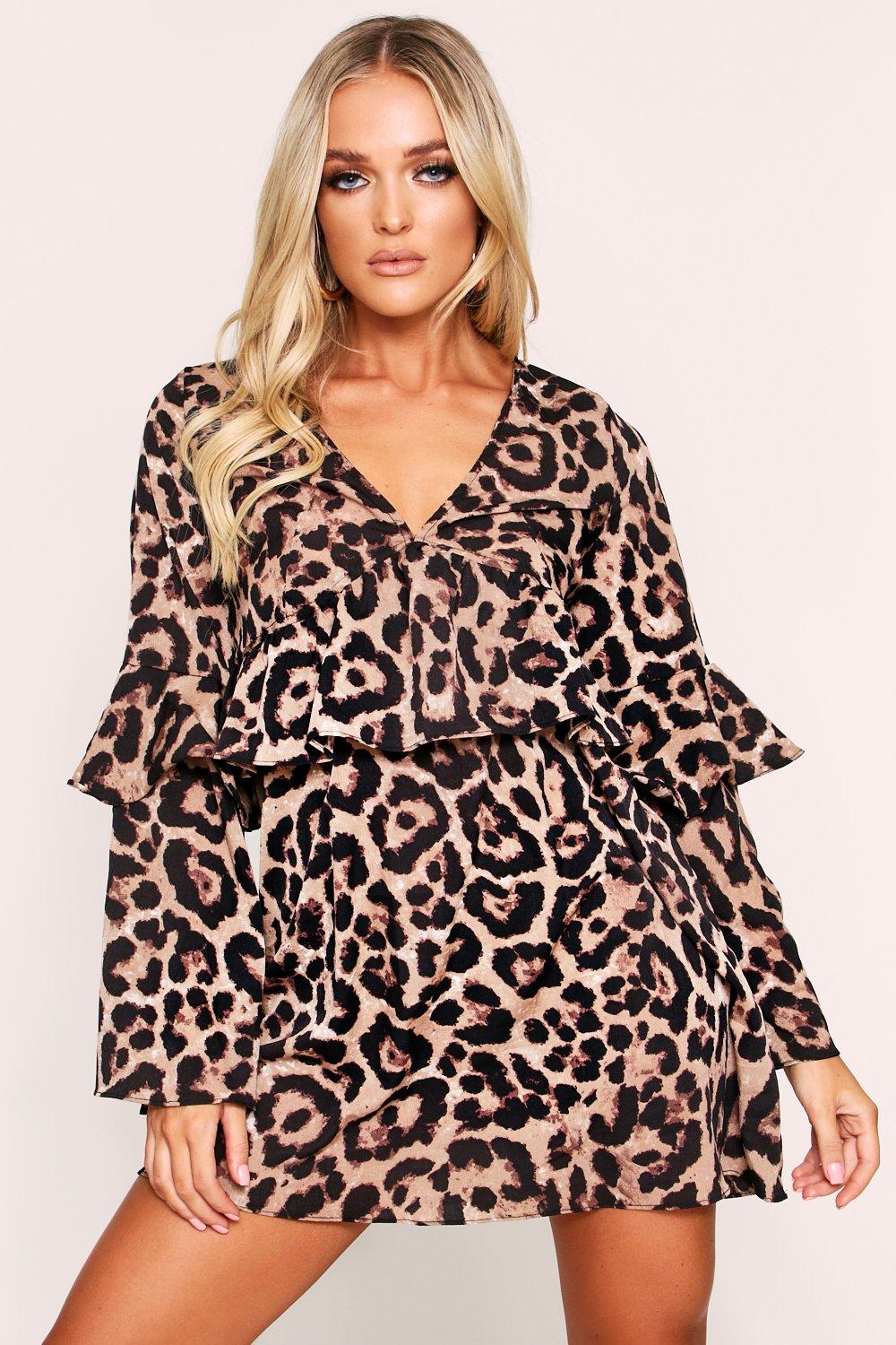 misspap leopard print dress