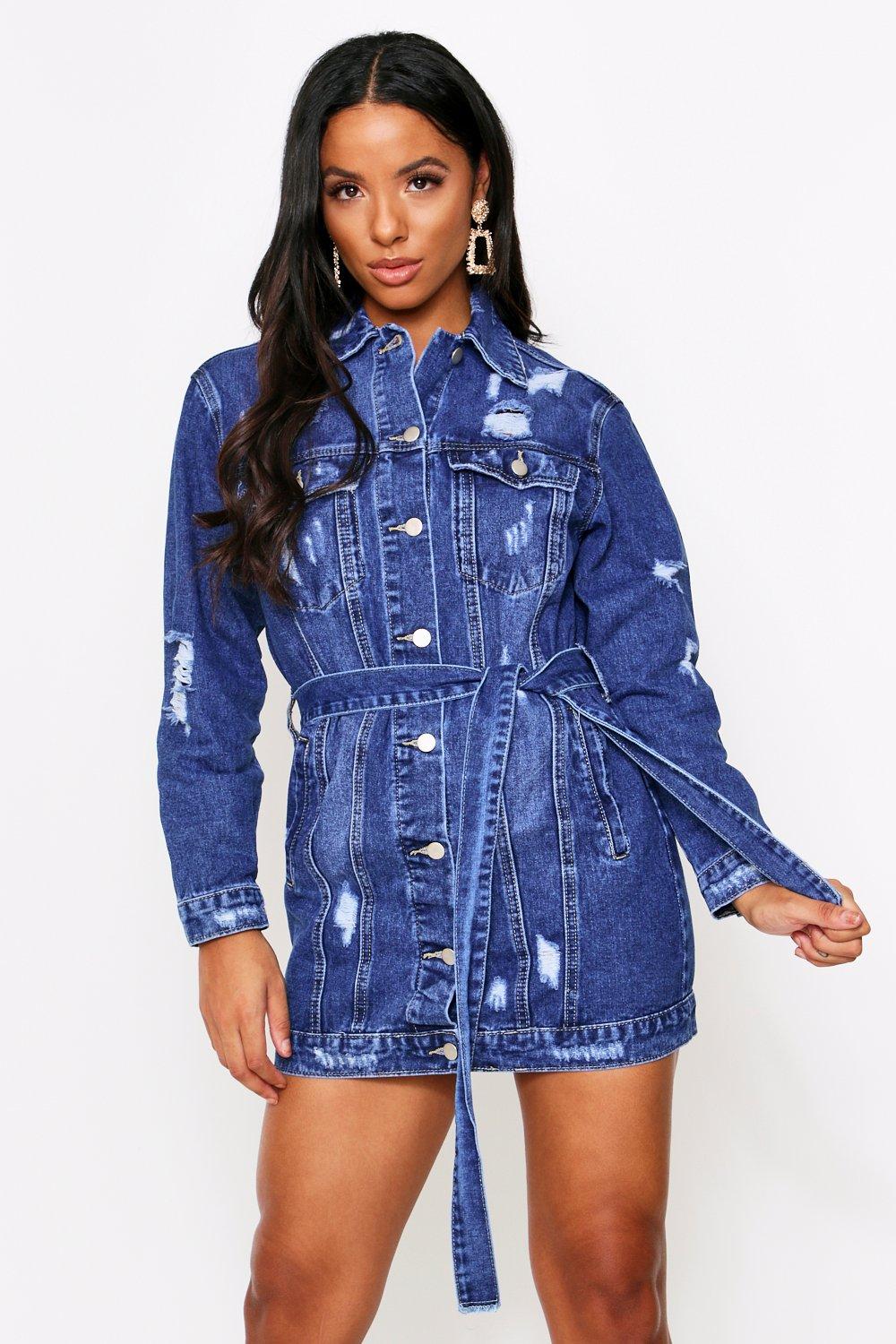 misspap denim dress