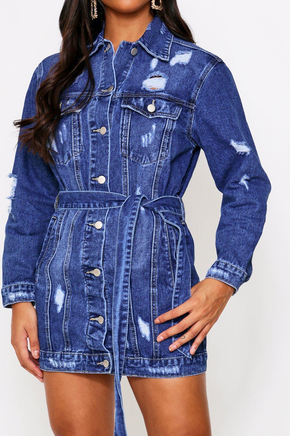 misspap denim dress