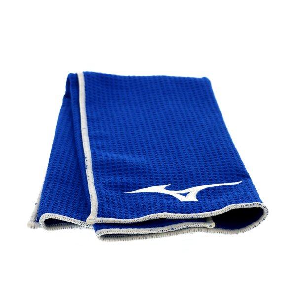 mizuno golf towel blue