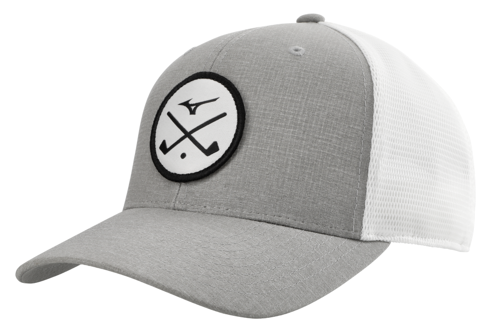 Crossed Clubs Meshback Golf Hat | Meshback Golf Cap for Men display picture 2
