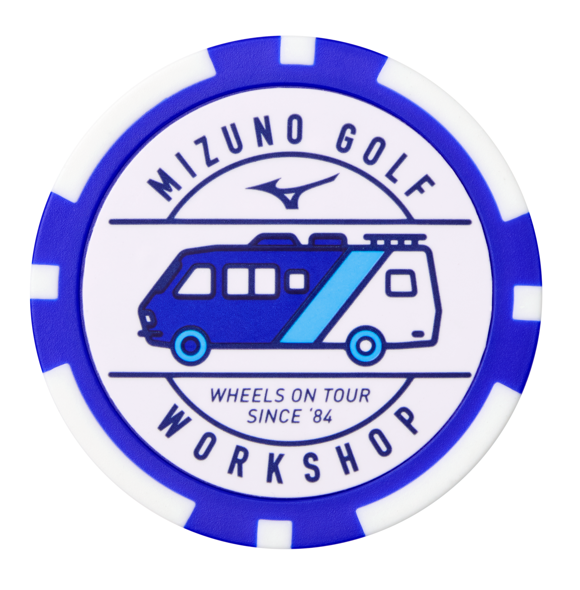 Golf Workshop Poker Chip Ball Marker Mizuno USA