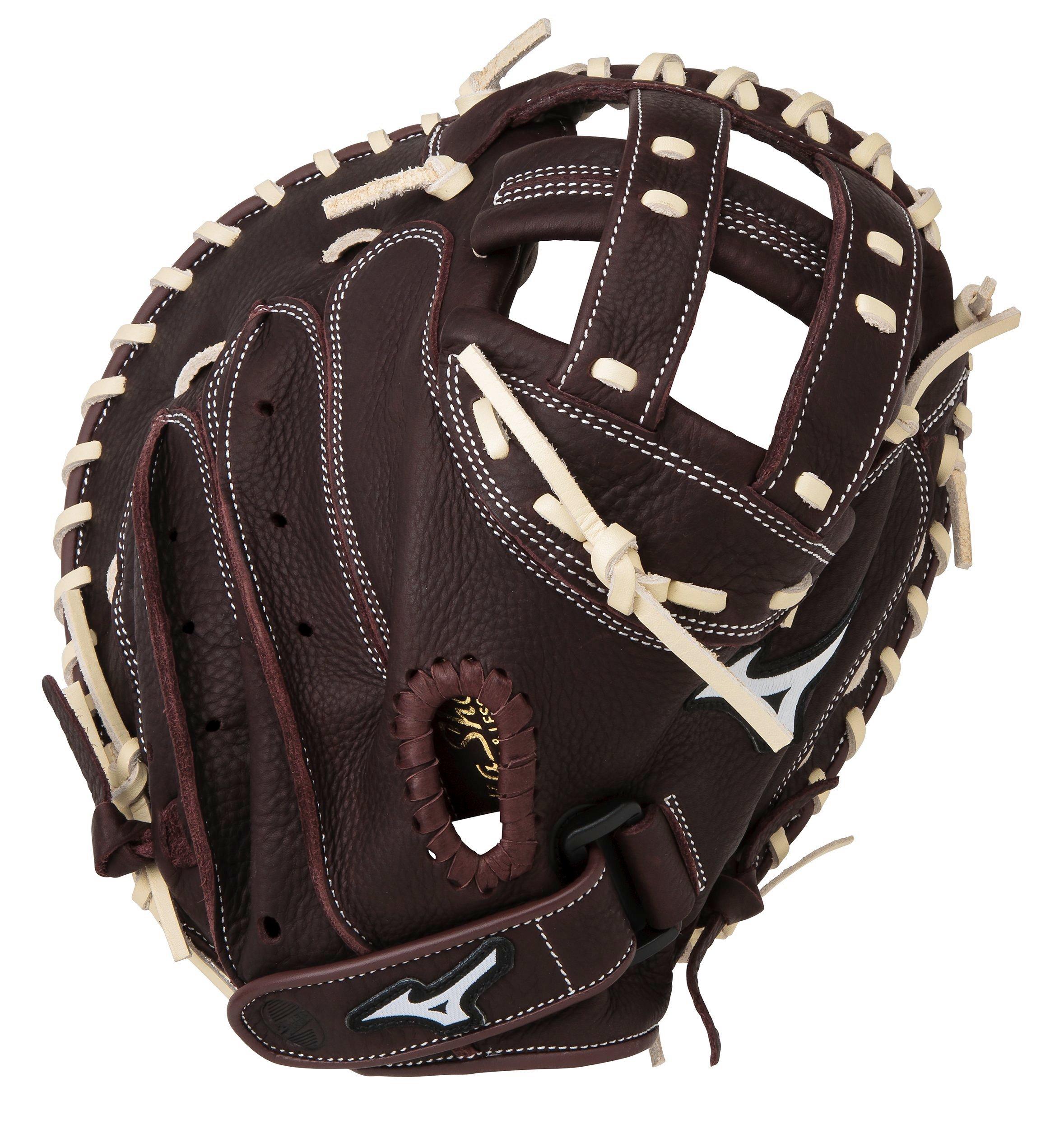 mizuno-franchise-fastpitch-catcher-s-mitt-34-left-handed-thrower-left-handed-889961044892-ebay