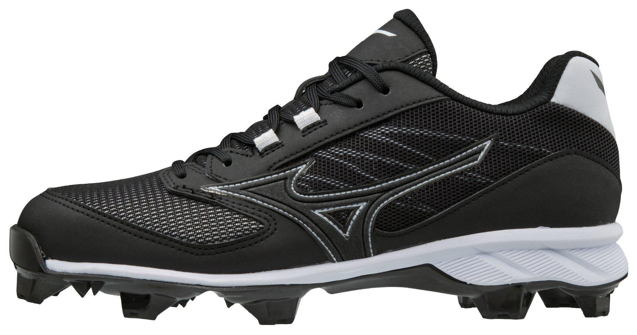 mizuno youth 9 spike franchise 7 low molded baseball cleats