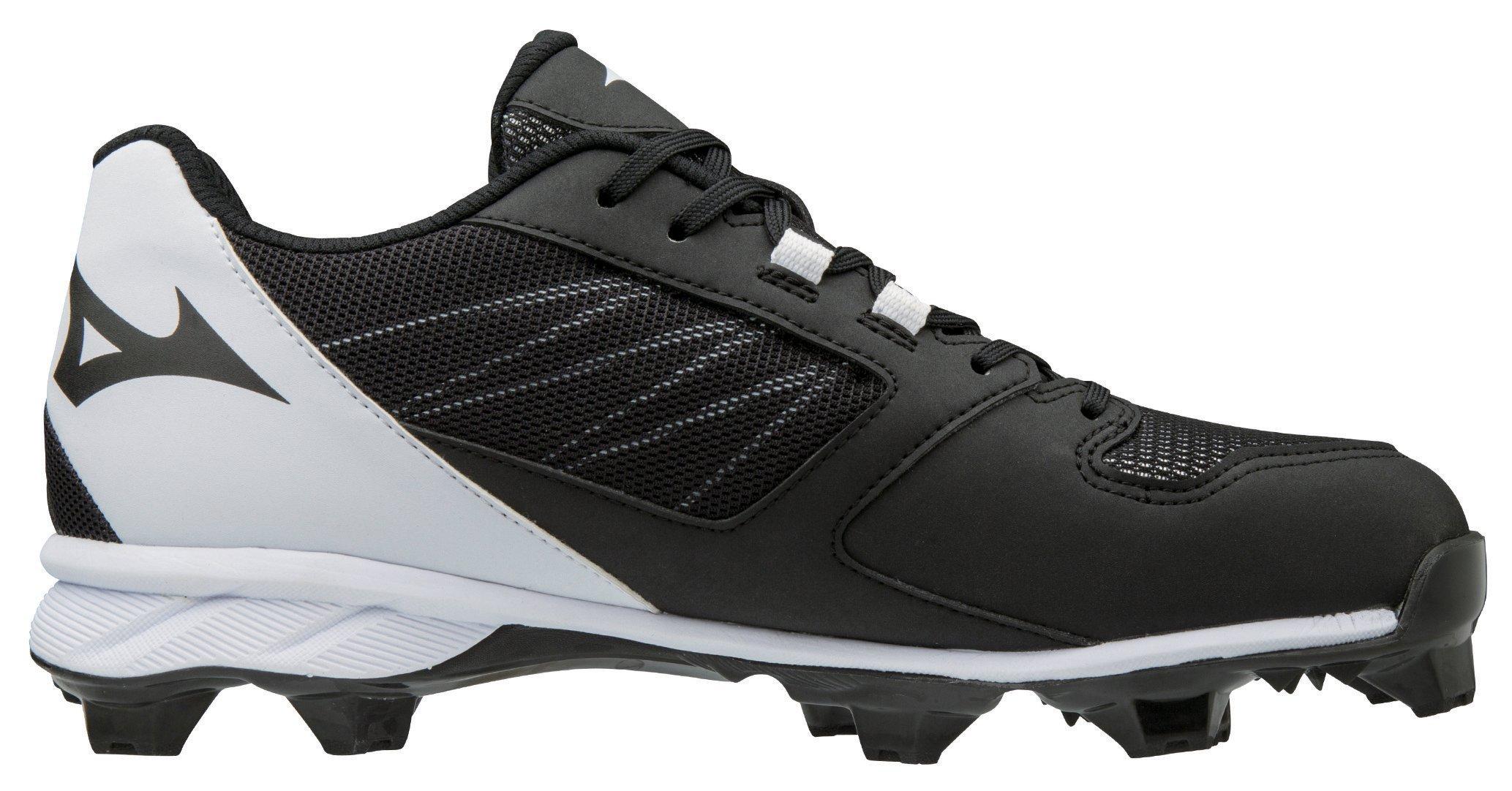 white mizuno molded cleats