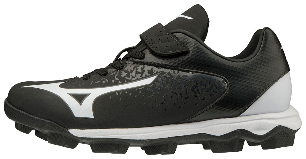 black mizuno softball cleats