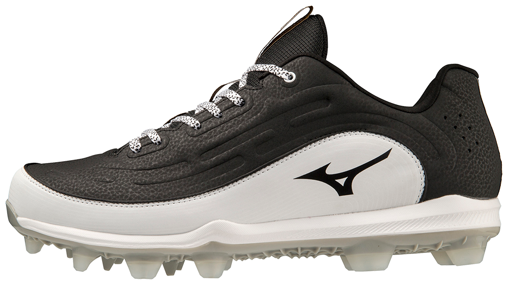 (取寄) ミズノ メンズ アンビション 3 ロー TPU Mizuno men Ambition 3 Low TPU Black/White Mizuno Ambition 3 Low TPU Men's Molded Baseball Cleat - Mizuno USA