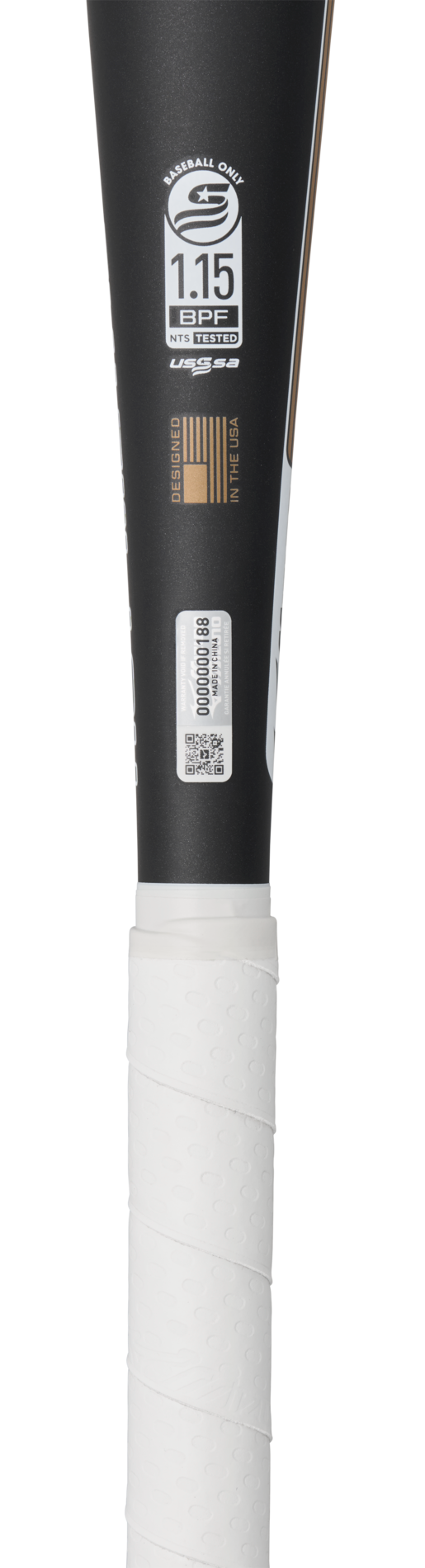 HOT METAL - Big Barrel Youth USSSA Baseball Bat (-8), Black/Gold