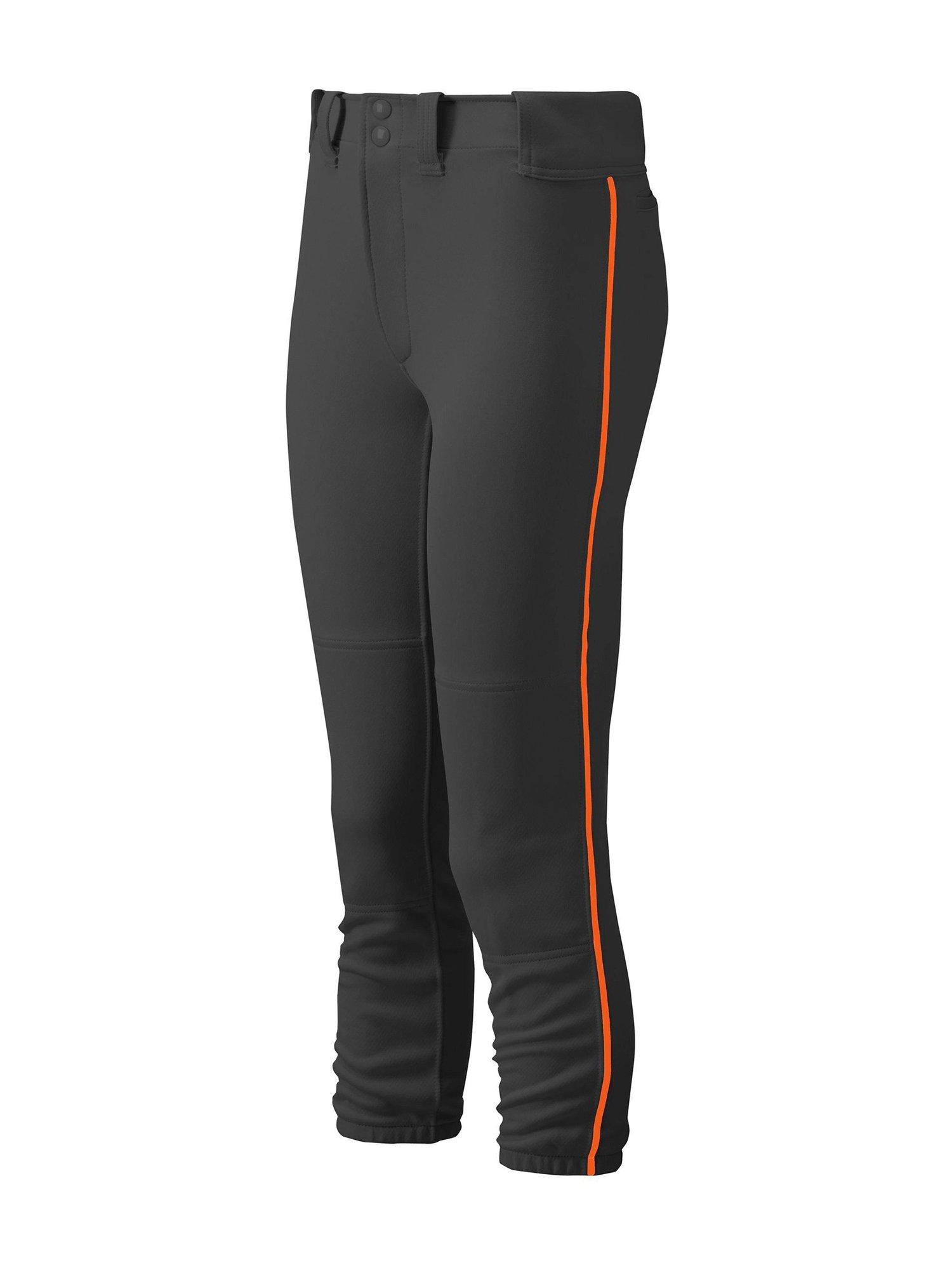mizuno softball pants with piping