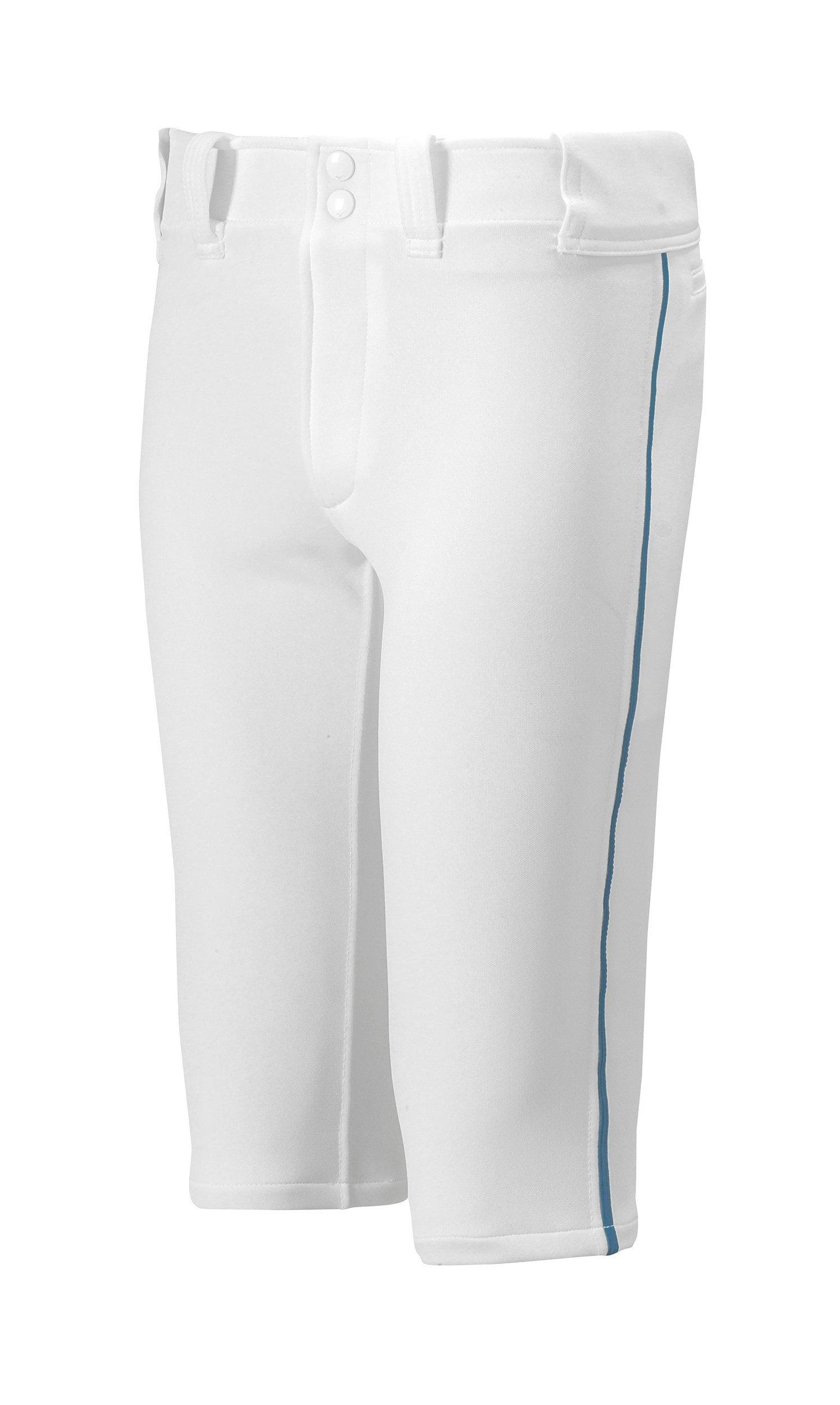 nike youth baseball pants white with black piping