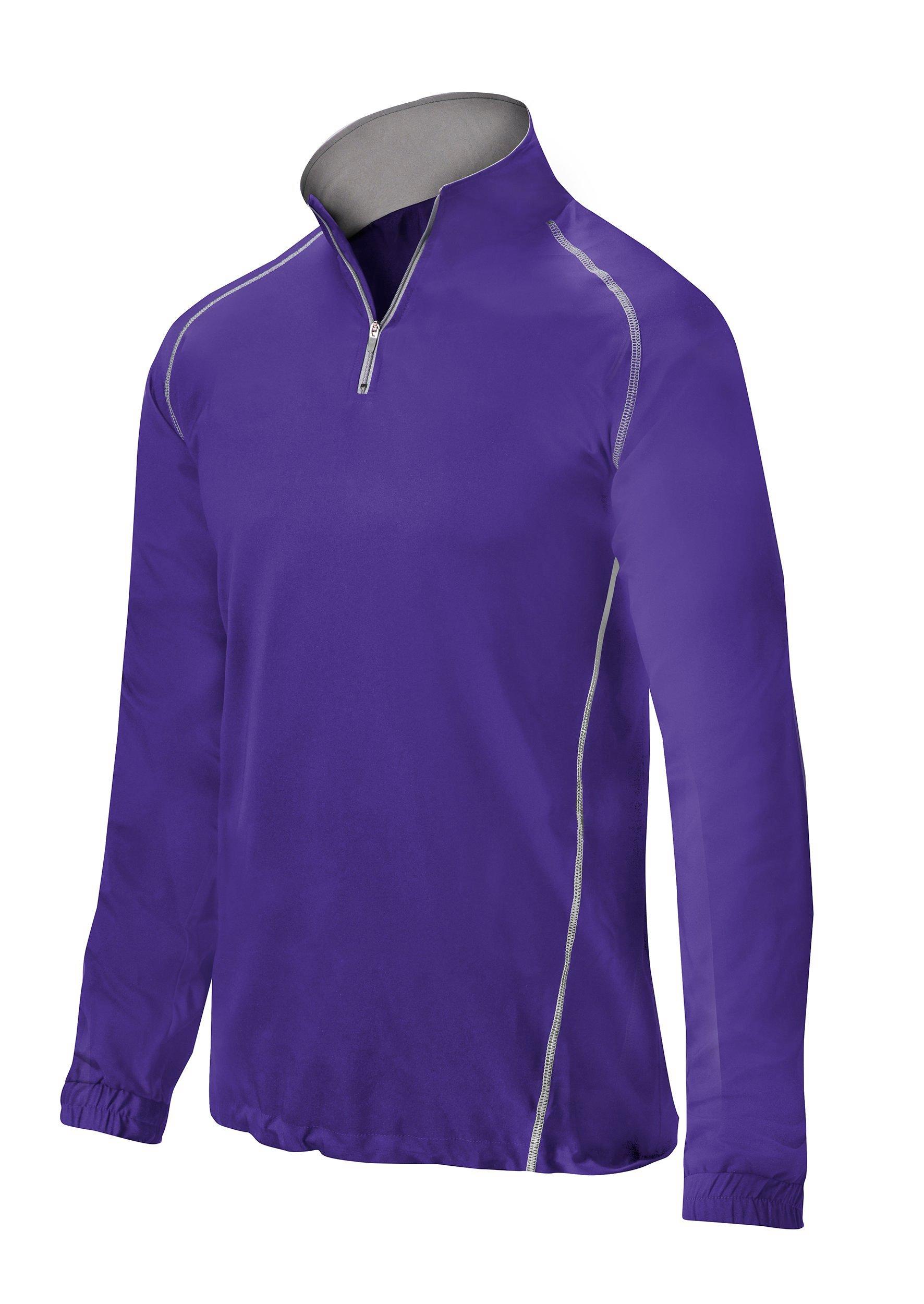 mizuno windlite baseball pullover