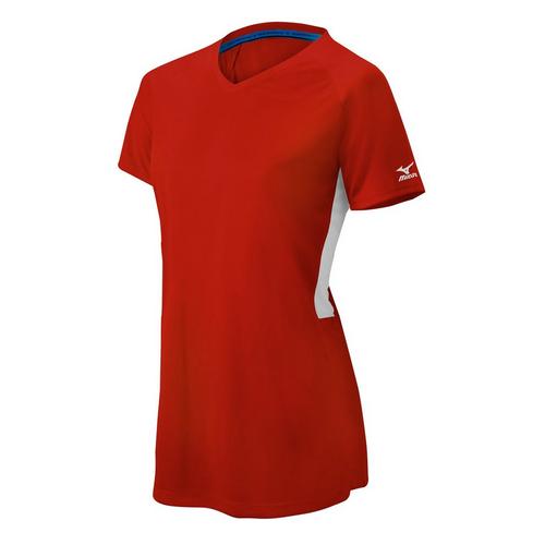 ☆MLB Korea☆ Women's Basic V-Neck Semi-Crop Man to Man NY B Tops - MLB KOREA