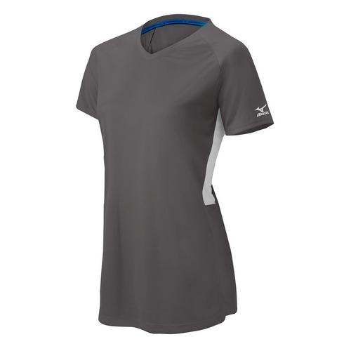 ☆MLB Korea☆ Women's Basic V-Neck Semi-Crop Man to Man NY B Tops - MLB KOREA