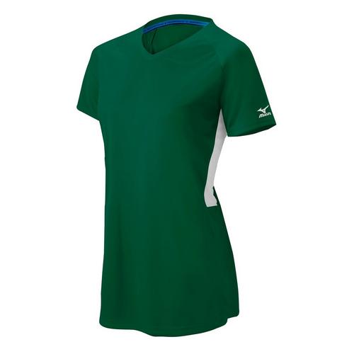 ☆MLB Korea☆ Women's Basic V-Neck Semi-Crop Man to Man NY B Tops - MLB KOREA