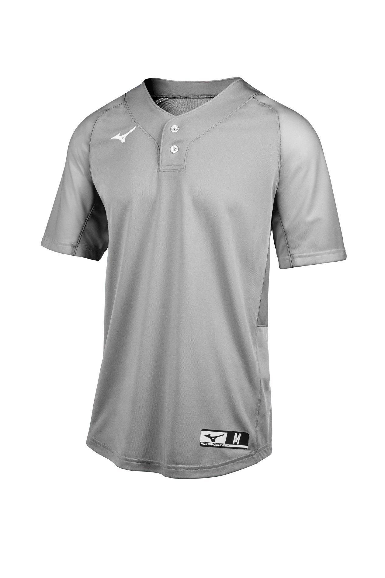 Aerolite 2-Button Baseball Jersey, Men 