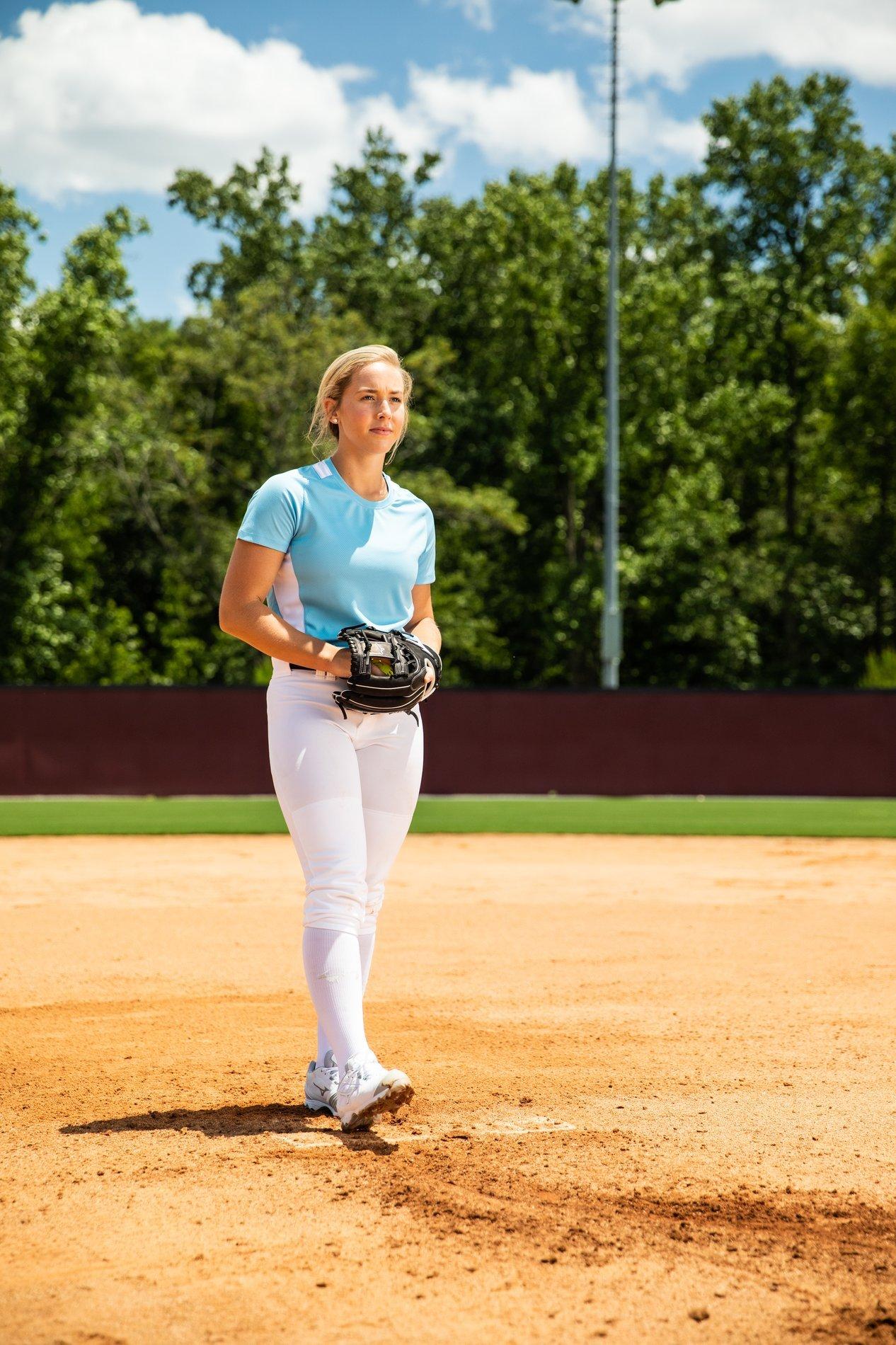 Women's Belted Stretch Softball Pant Mizuno USA