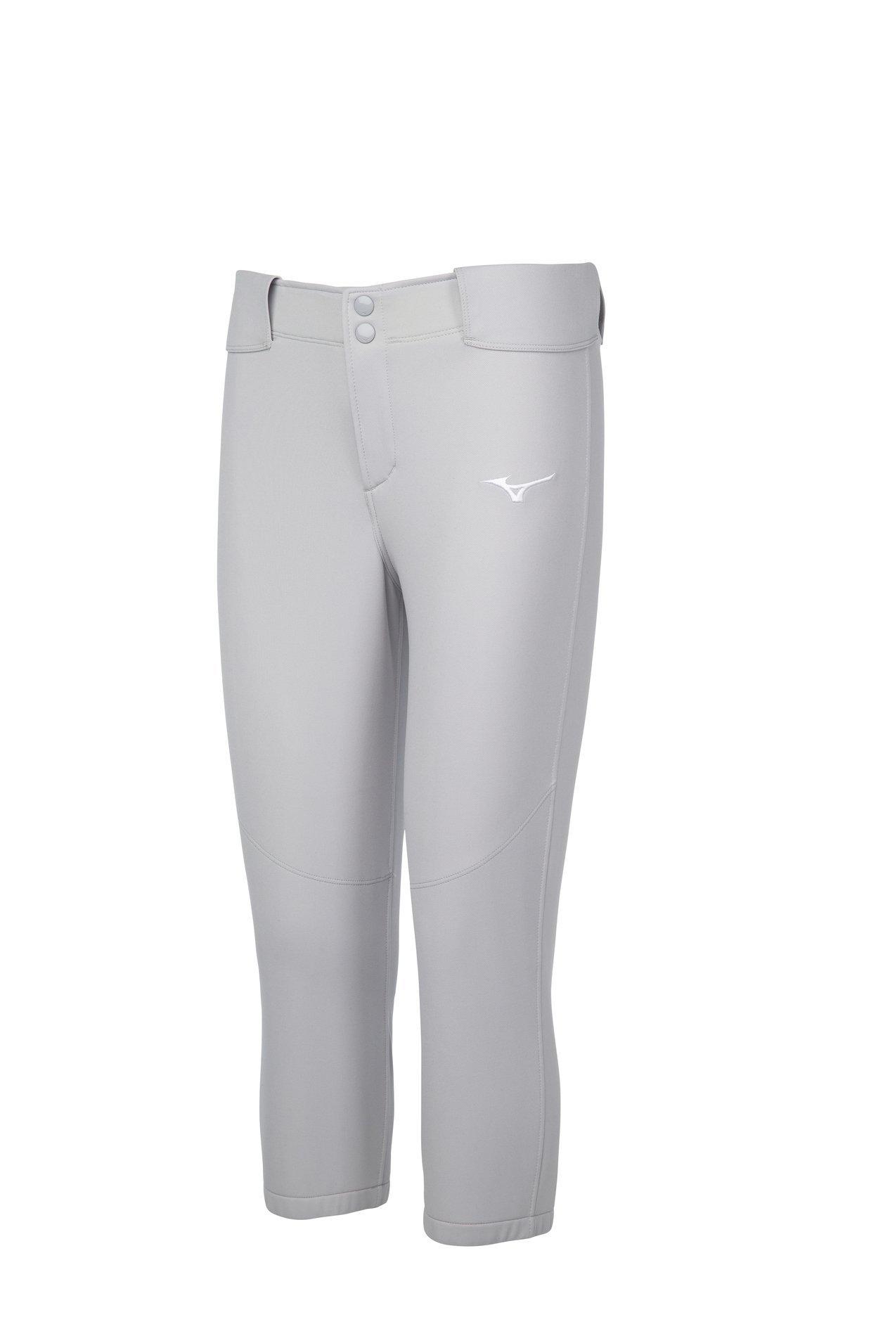 girls gray softball pants