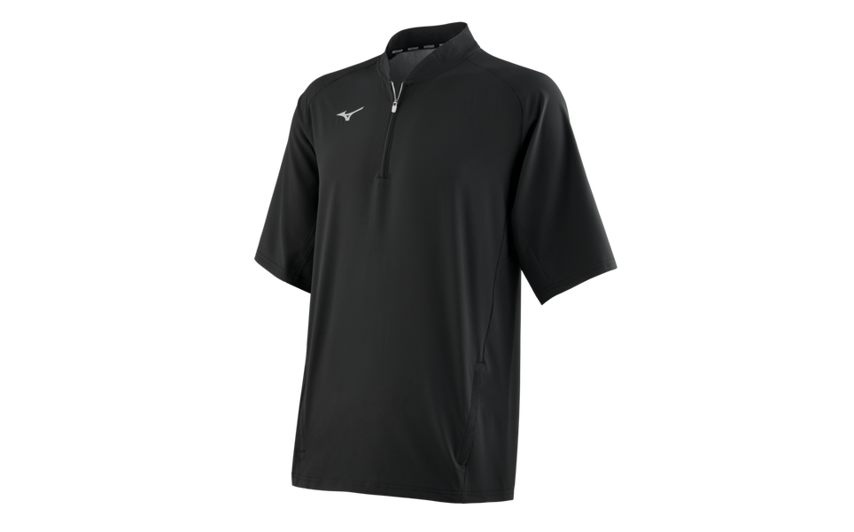 MIZUNO YOUTH - BOYS BASEBALL APPAREL - YOUTH GAMETIME SHORT SLEEVE HITTING JACKET - 351124
