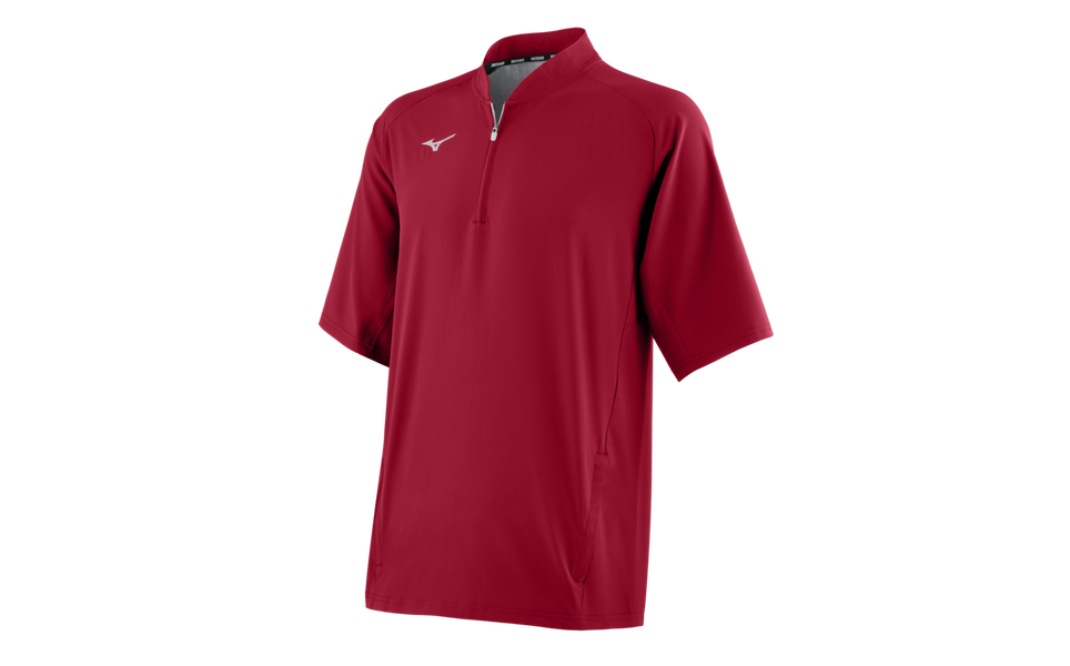 MIZUNO YOUTH - BOYS BASEBALL APPAREL - YOUTH GAMETIME SHORT SLEEVE HITTING JACKET - 351124