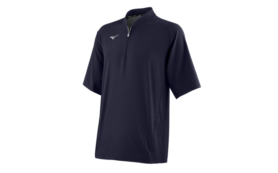 MIZUNO YOUTH - BOYS BASEBALL APPAREL - YOUTH GAMETIME SHORT SLEEVE HITTING JACKET - 351124