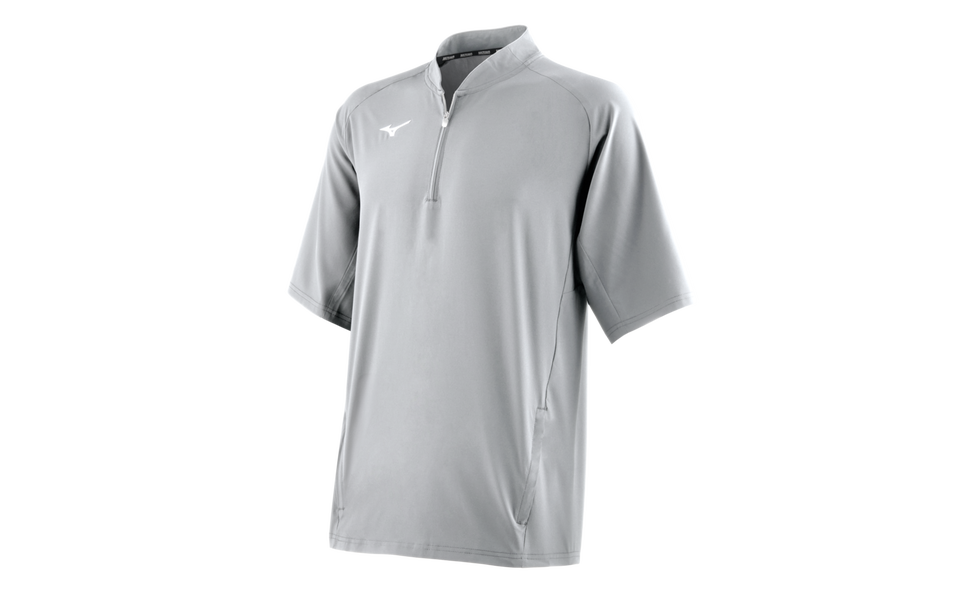 MIZUNO YOUTH - BOYS BASEBALL APPAREL - YOUTH GAMETIME SHORT SLEEVE HITTING JACKET - 351124