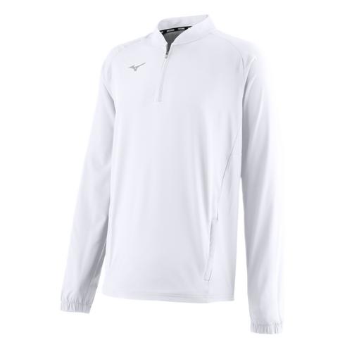 Youth Mizuno Long Sleeve Baseball Hitting Jacket - Mizuno USA Youth Mizuno Long Sleeve Baseball Hitting Jacket - Mizuno USA
