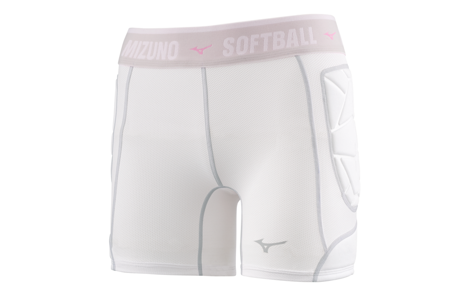 MIZUNO YOUTH - GIRLS SOFTBALL APPAREL - GIRLS RB SHIELD PADDED SLIDING SHORT - 351172