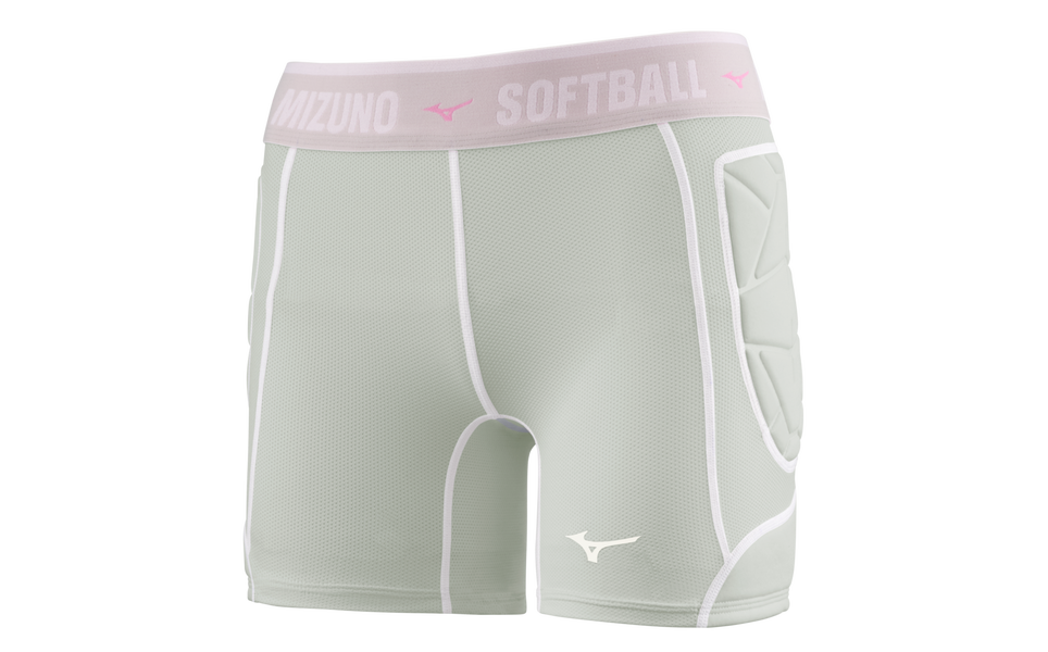 MIZUNO YOUTH - GIRLS SOFTBALL APPAREL - GIRLS RB SHIELD PADDED SLIDING SHORT - 351172