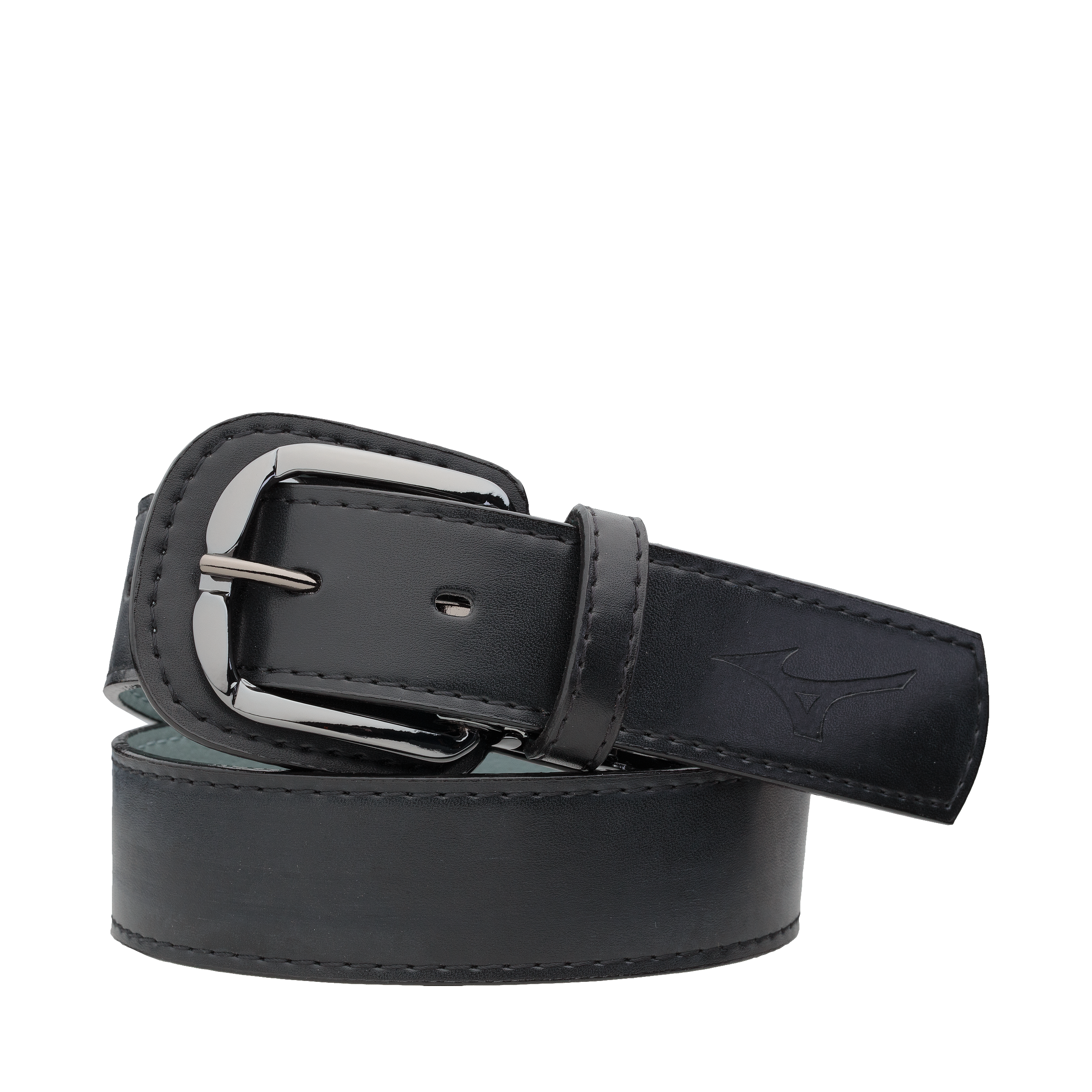 mizuno leather baseball belt