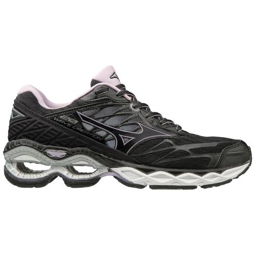 Mizuno Womens Wave Prophecy 9 Running Shoes Trainers Sneakers Black Sports 