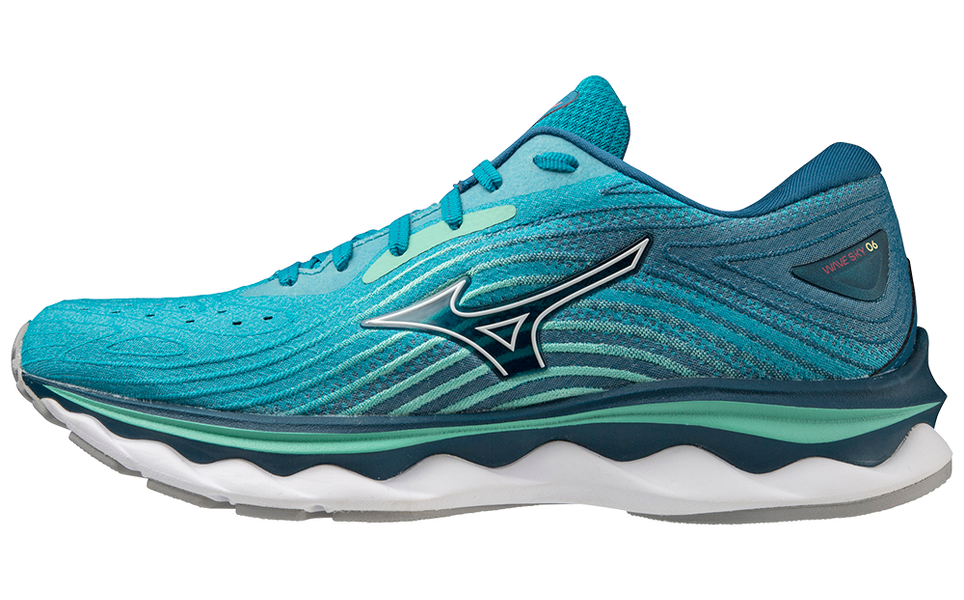 MIZUNO WOMENS RUNNING SHOES - WOMEN'S WAVE SKY 6 RUNNING SHOE - 411371