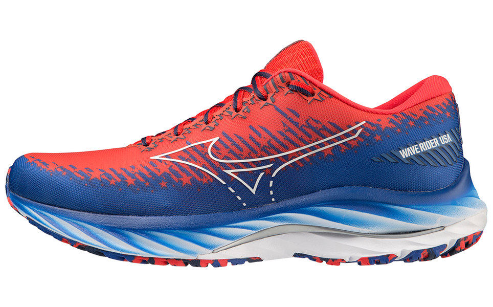 MIZUNO MENS RUNNING SHOES - MEN'S WAVE RIDER USA RUNNING SHOE - 411381