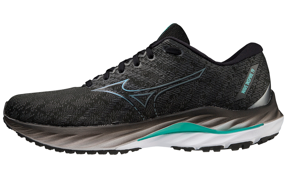 MIZUNO MENS RUNNING SHOES - MEN'S WAVE INSPIRE 19 2E RUNNING SHOE - 411397