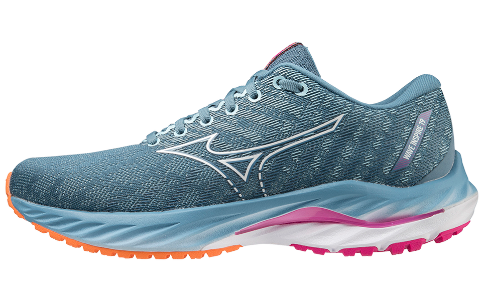 MIZUNO WOMENS RUNNING SHOES - WOMEN'S WAVE INSPIRE 19 RUNNING SHOE - 411398